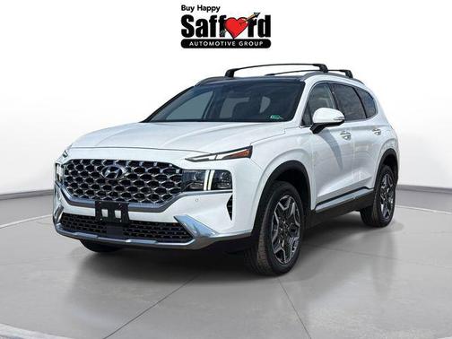 Quartz White 2022 Hyundai SANTA FE Limited