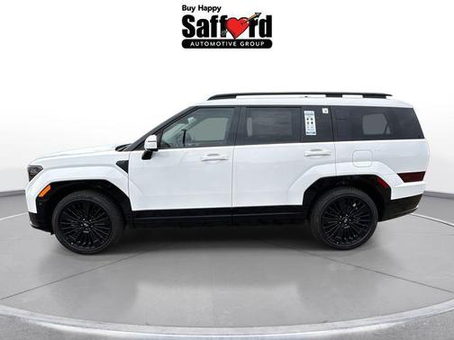 Serenity White 2026 Hyundai SANTA FE HEV Calligraphy