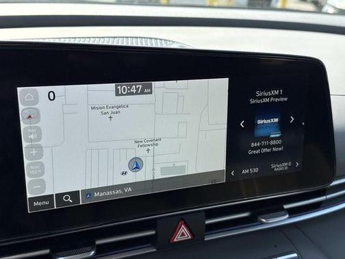 Serenity White 2025 Hyundai ELANTRA HEV SEL Sport