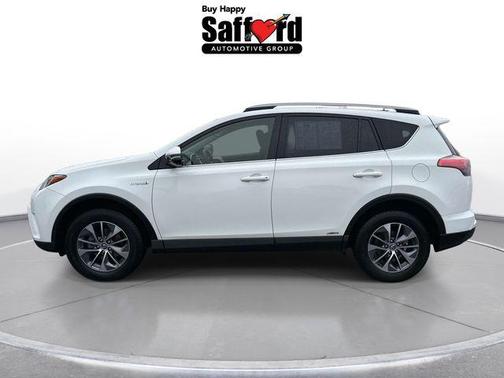 Super White 2017 Toyota RAV4 Hybrid XLE