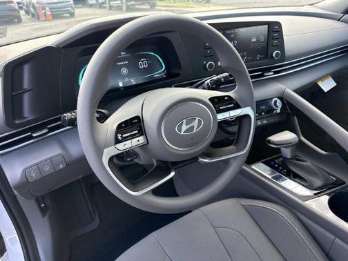Serenity White 2026 Hyundai ELANTRA HEV Blue