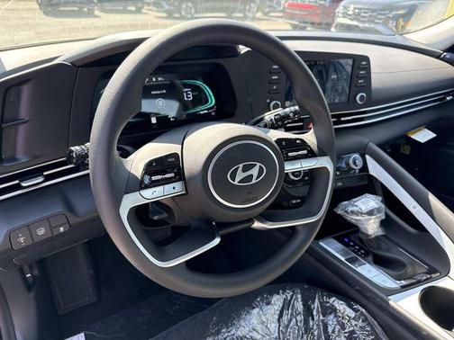 Amazon Gray 2026 Hyundai ELANTRA HEV Blue