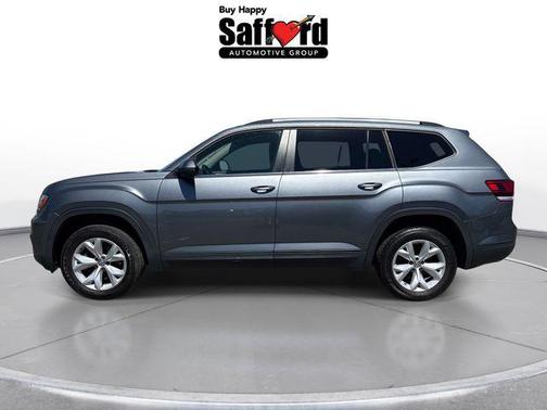 Platinum Gray Metallic 2019 Volkswagen Atlas 3.6L SE w/Technology