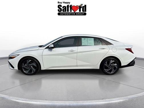 Serenity White 2025 Hyundai ELANTRA HEV Limited
