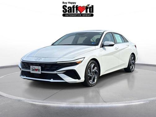 Serenity White 2025 Hyundai ELANTRA HEV Limited