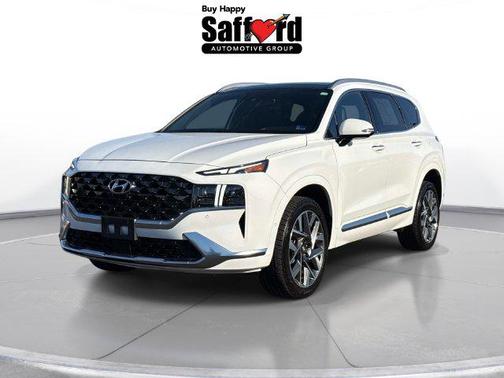 Serenity White Pearl 2023 Hyundai SANTA FE Calligraphy