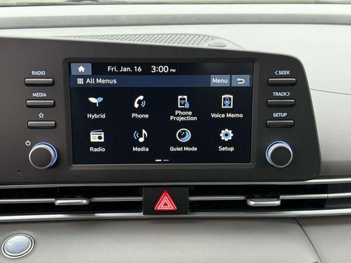 Intense Blue 2026 Hyundai ELANTRA HEV Blue