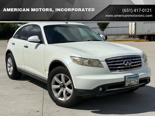 White 2006 INFINITI FX35 Base