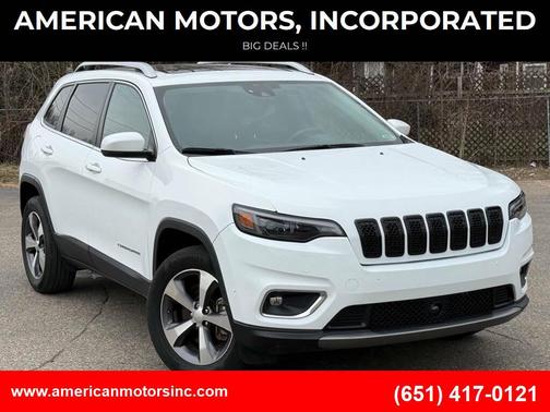 White 2021 Jeep Cherokee Limited