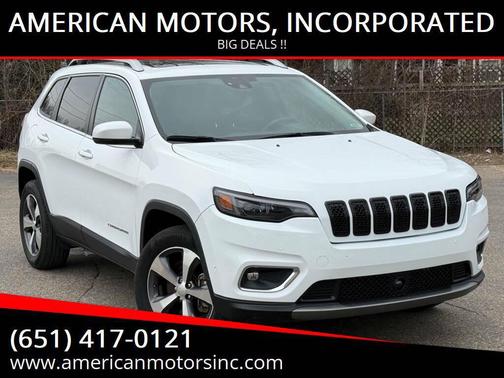 White 2021 Jeep Cherokee Limited