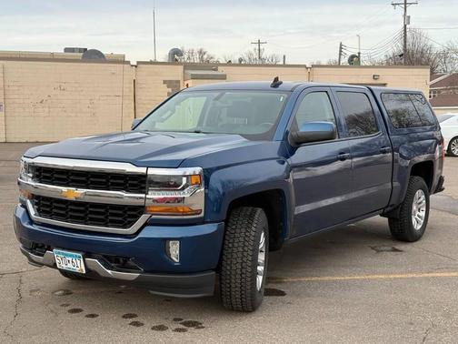 Blue 2018 Chevrolet Silverado 1500 1LT
