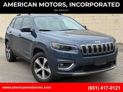 Slate Blue Pearlcoat 2020 Jeep Cherokee Limited