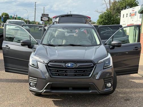 Gray 2022 Subaru Forester Limited
