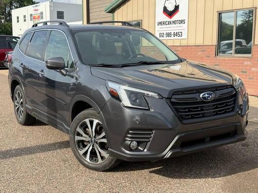 Gray 2022 Subaru Forester Limited