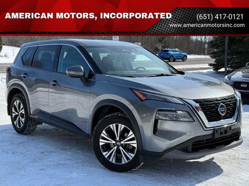 Black 2021 Nissan Rogue SV