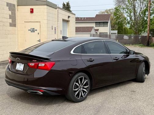 Burgundy 2020 Chevrolet Malibu RS 4dr Sedan
