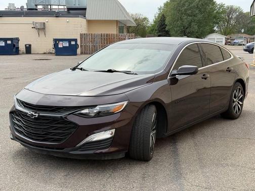 Burgundy 2020 Chevrolet Malibu RS 4dr Sedan