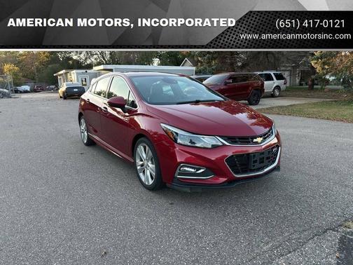 Red 2018 Chevrolet Cruze Premier
