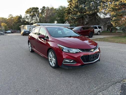 Red 2018 Chevrolet Cruze Premier