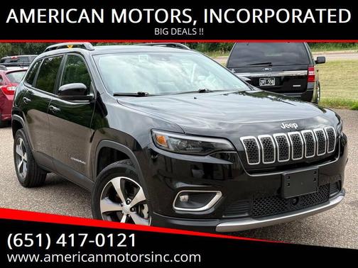 Black 2022 Jeep Cherokee Limited