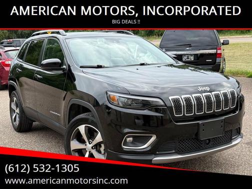 Black 2022 Jeep Cherokee Limited