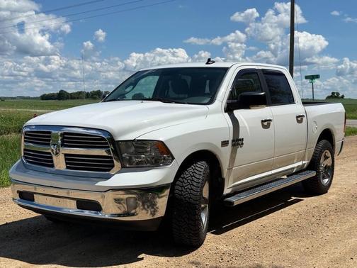 White 2017 RAM 1500 Big Horn