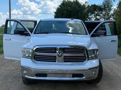 White 2017 RAM 1500 Big Horn