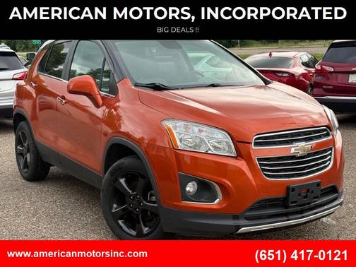 Orange 2015 Chevrolet Trax LTZ