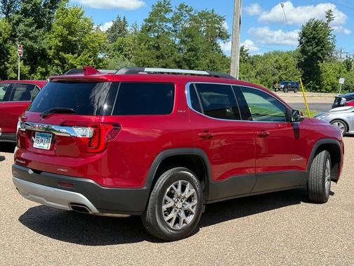 Red 2020 GMC Acadia SLT 4x4 4dr SUV