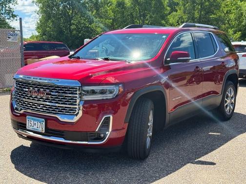 Red 2020 GMC Acadia SLT 4x4 4dr SUV