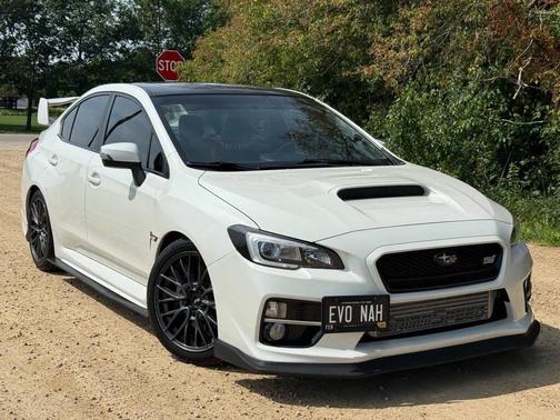 White 2015 Subaru WRX STI Limited