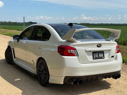 White 2015 Subaru WRX STI Limited