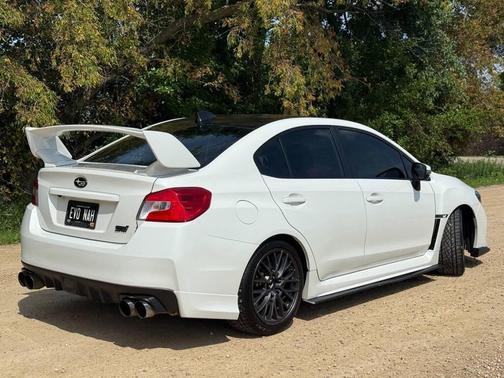 White 2015 Subaru WRX STI Limited