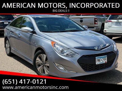 Silver 2014 Hyundai SONATA Hybrid Limited