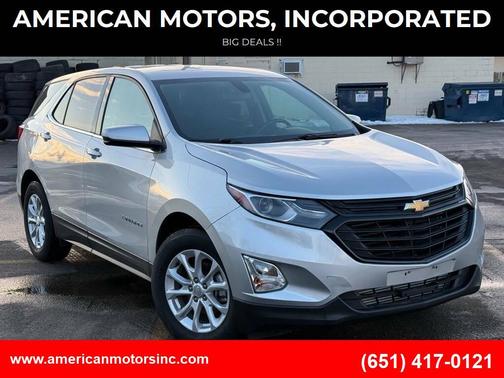 Silver 2018 Chevrolet Equinox LT