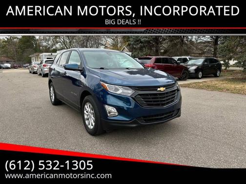 Blue 2021 Chevrolet Equinox 1LT