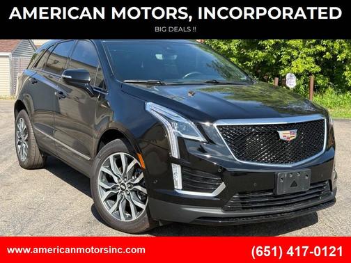 Black 2021 Cadillac XT5 Sport