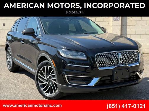 Black 2020 Lincoln Nautilus Reserve AWD 4dr SUV