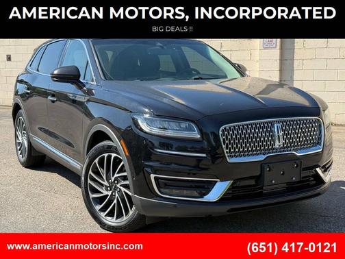 Black 2020 Lincoln Nautilus Reserve AWD 4dr SUV
