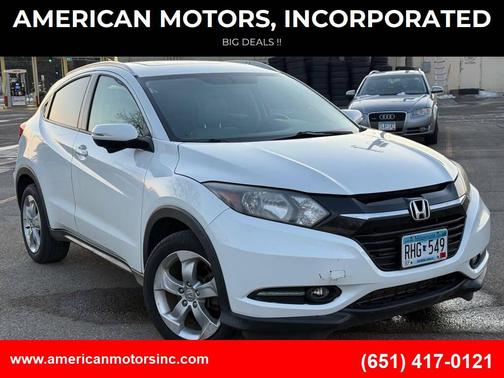 White 2016 Honda HR-V EX-L w/Navigation