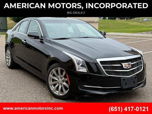 Black 2018 Cadillac ATS 2.0L Turbo Luxury