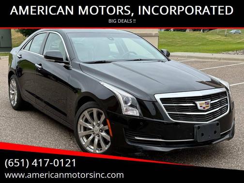 Black 2018 Cadillac ATS 2.0L Turbo Luxury