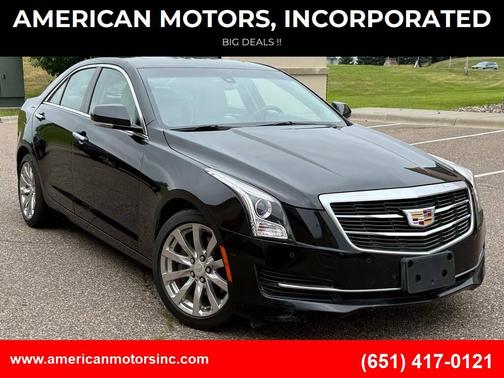 Black 2018 Cadillac ATS 2.0L Turbo Luxury