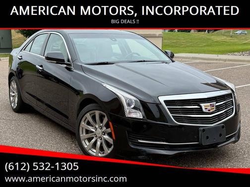 Black 2018 Cadillac ATS 2.0L Turbo Luxury