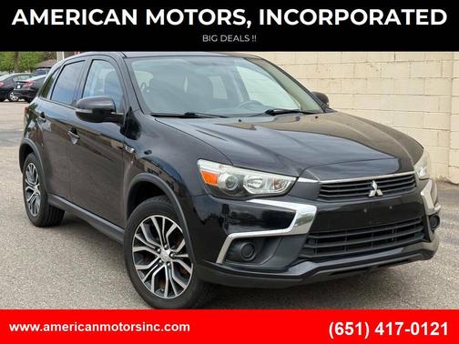 Black 2016 Mitsubishi Outlander Sport 2.0 ES