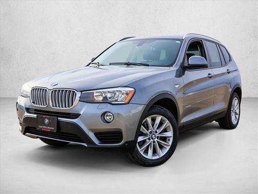 Space Gray Metallic 2016 BMW X3 xDrive28i