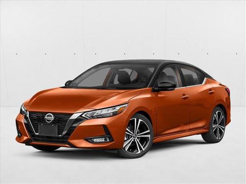 Monarch Orange Metallic/Super Black 2022 Nissan Sentra SR
