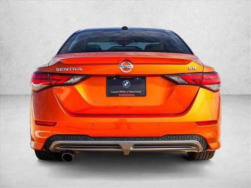 Monarch Orange Metallic/Super Black 2022 Nissan Sentra SR