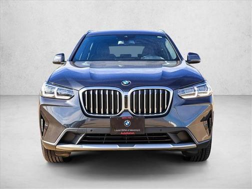 Dark Graphite Metallic 2024 BMW X3 xDrive30i