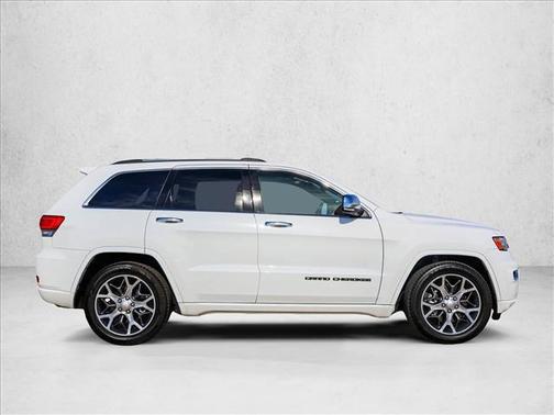 Bright White Clearcoat 2021 Jeep Grand Cherokee Overland